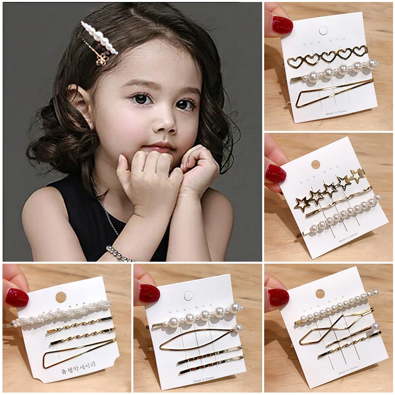 Épingle à Cheveux élégante En Alliage Avec Perles - Accessoire Rétro Pour Chignons, Occasions Spéciales - Noir
