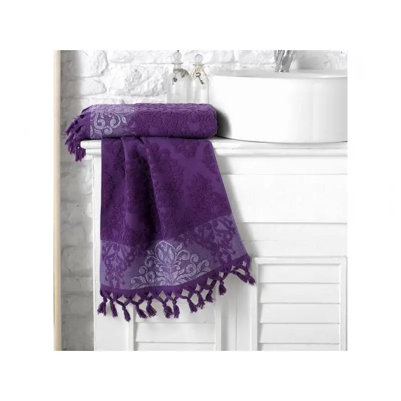 buy Towel bath KARNA, OTTOMAN, 70*140 cm, purple