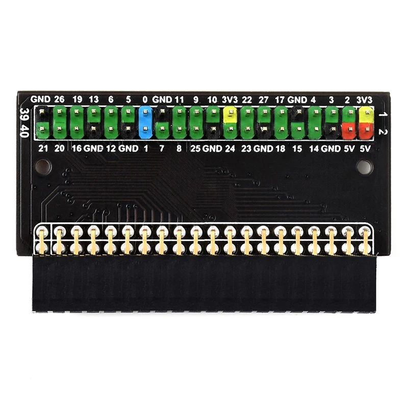 Raspberry Pi 400 GPIO Interface Adapter Module 2 x 40PIN 1 x 40PIN Header Adapter GPIO Extension Board for Raspberry Pi 400 raspberry pi expansion board
