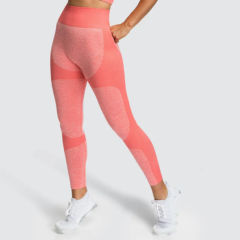 Бесшовные женские леггинсы для фитнеса, пуш-ап, высокая эластичная талия, пэчворк, леггинсы для тренировок, фиолетовые, серые, женские леггинсы