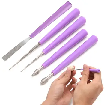 

DIY Accessories Beaded Reaming Needle Pearl Hole Bit Manual Plugging Grinder