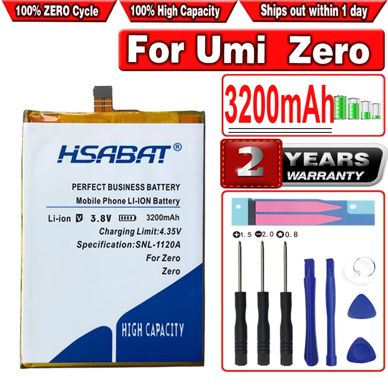 Аккумулятор HSABAT 3200 мАч для Umi Zero бесплатная доставка | Мобильные телефоны и