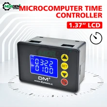 Przekaźnik czasowy DC 12V 24V 20A programowalny przekaźnik opóźniający cykl czasowy moduł przełączający AC 110V 220V 10A kontrola czasu ON-OFF 0-9999 sekund