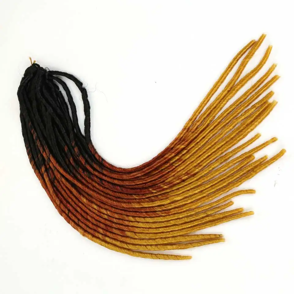 Синтетические плетеные волосы, вязанные крючком косички, замки, искусственные локоны в стиле Crochet, наращивание волос для женщин - Цвет: #144