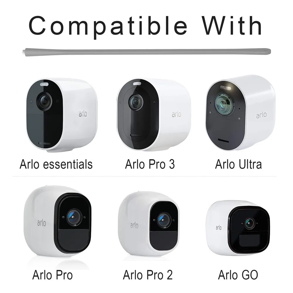 Гибкое поворотное крепление для Arlo Pro 3 2 Ultra Go Essential Camera прикрепите камеру куда