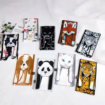 

New Women's Cartoon Long Scarf Professional Scarf Animal 3D Print Scarf Vintage Double Long Decorative Tying Bag Small Scarf