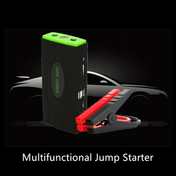 

GKFLY High Power Car Jump Starter 12000mAh Starting Device 12V 600A Power Bank Car Battery Charger Booster Buster With Lights