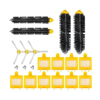 

Side Brush Hepa Filters Bristle Comb Flexible Beater Brush Set For Irobot Roomba 700 Series 760 770 780 Vacuum Cleaning Robot