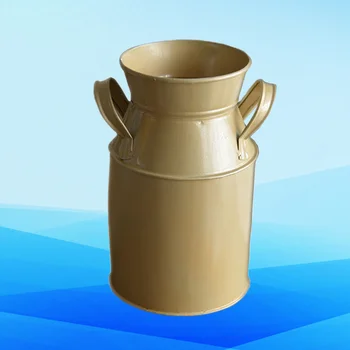 

1PC Flower Bucket Vintage Dried Flower Plants Bouquet Pot Arrangement Bucket