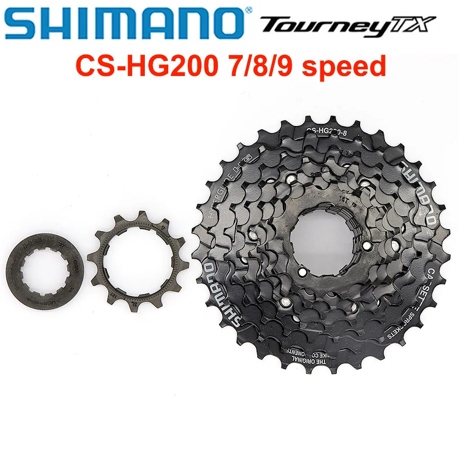 Shimano 7 Speed Or 8 Speed MTB Mountain Bikes Bicycle Cassette Freewheel 28T-32T 