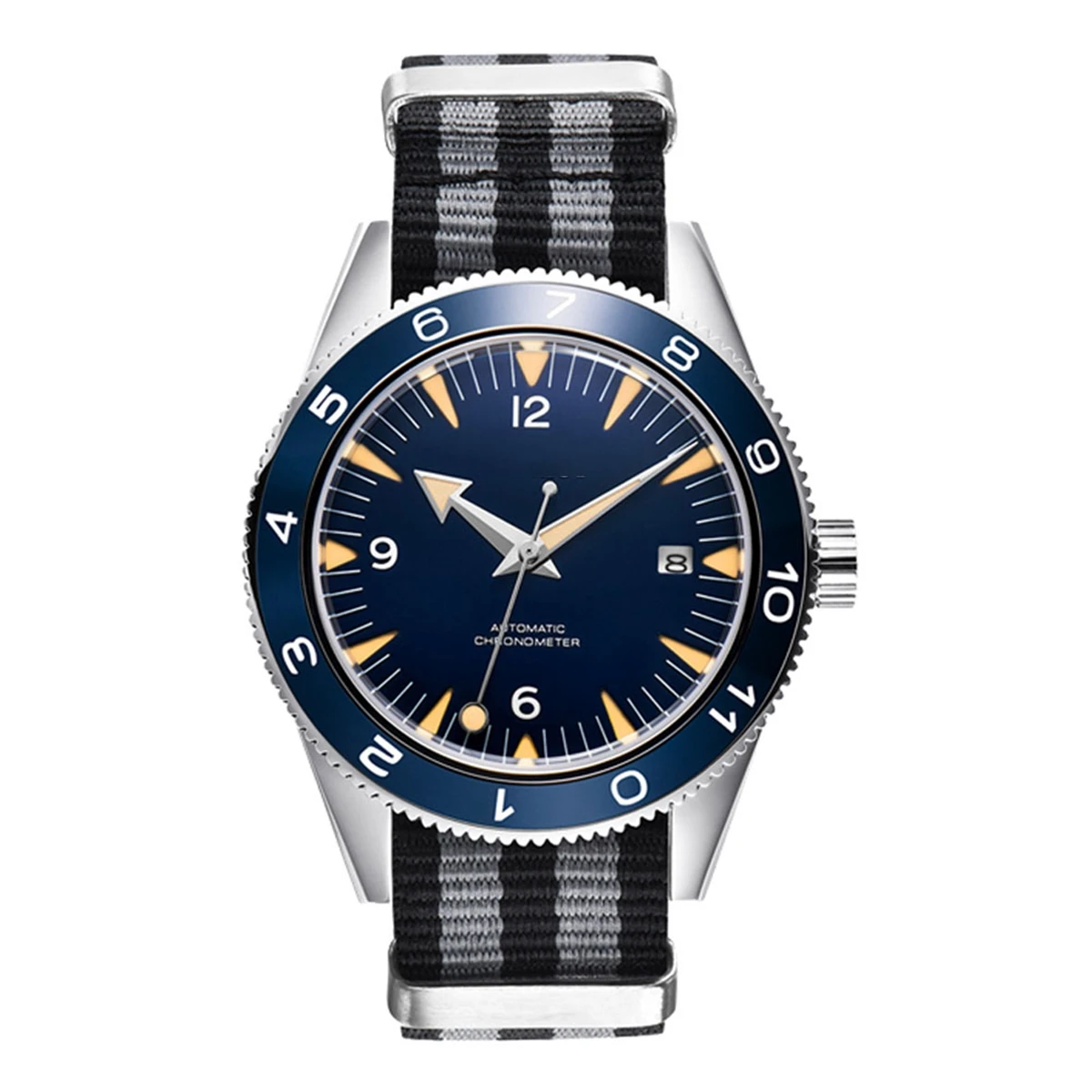 Mechanical Watch Diver Watch Men 41mm Ceramic Bezel 100 Waterproof Sapphire NH35 Automatic