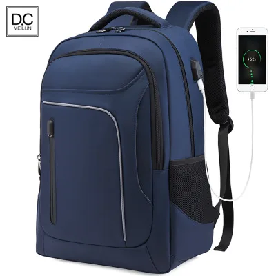 Royal Blue DC. Meilun, мужской рюкзак для путешествий, 17 дюймов, сумка для ноутбука, подростковая, школьная, мужская, Mochilas, большая емкость, школьный рюкзак, рюкзаки - Цвет: Royal Blue