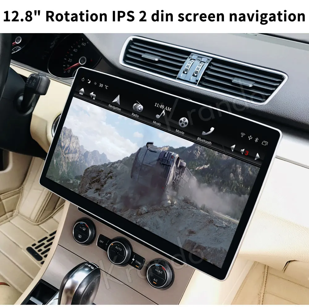 Krando 12," Тесла Android 8,1 Автомобильный мультимедийный плеер радио нет DVD плеер для Toyota/Suzuki/Nissan/Lexus gps навигация