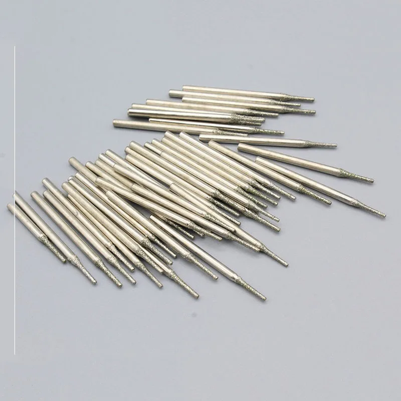 Drill Bit 0.3-2.5mm Diamond Coated 10Pcs