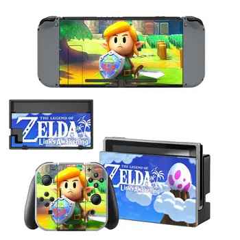 

The Legend of Zelda Link's Awakening Skin Sticker vinyl for Nintendo Switch sticker skin NS Console and Joy-Con Controllers