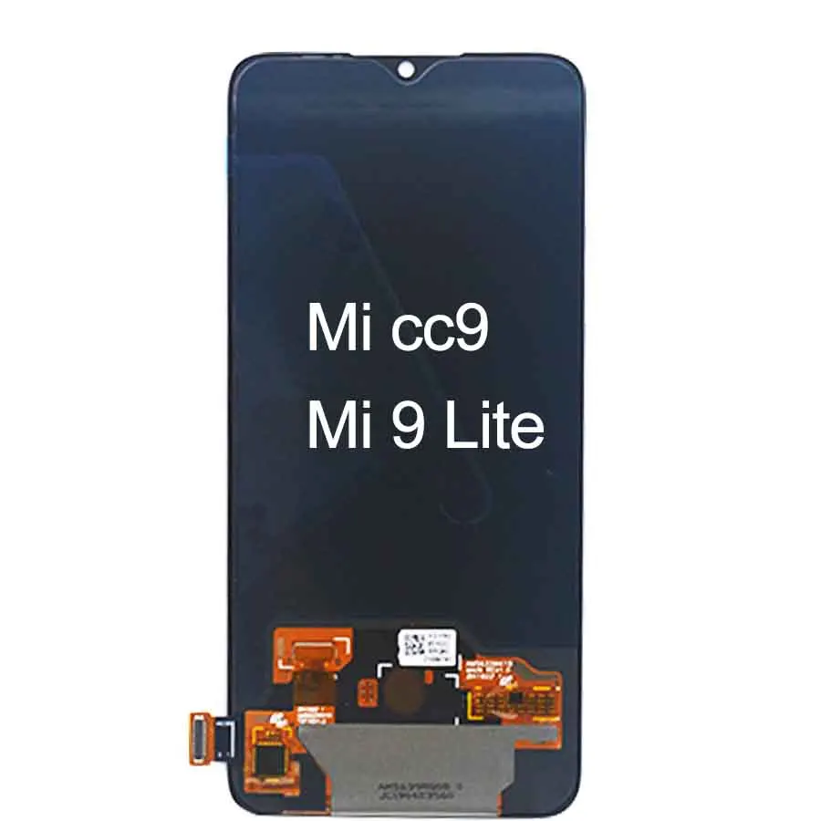 Сенсорный ЖК дисплей AMOLED для Xiaomi Mi A3 сенсорный экран MI 9 Lite CC9 CC9E с датчиком