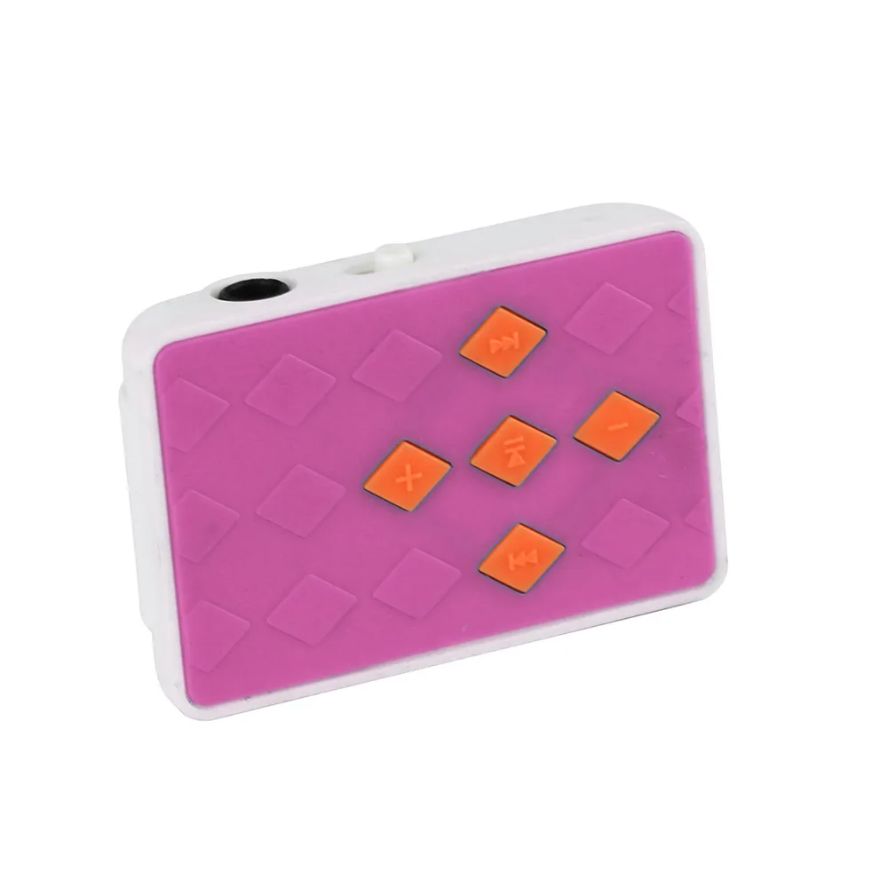 Хит, USB мини Mp3 музыкальный медиаплеер с зажимом, поддержка 32 ГБ, Micro TF карта и гарнитура, MP3 музыкальный медиа, детский аудио музыкальный плеер F815 - Цвет: D