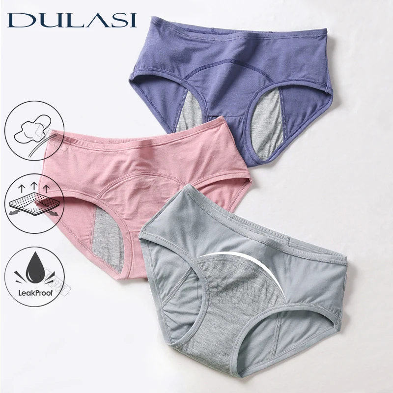 DULASI culotte menstruelle anti fuite pour femme, sous vêtement