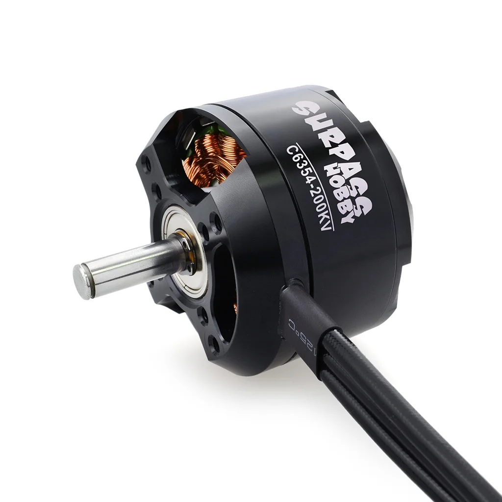 SURPASS HOBBY C6354 6354 250KV 200KV бесщеточный двигатель для RC самолета планерный самолет с фиксированным крылом
