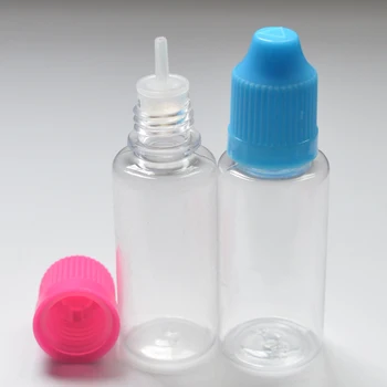 

2pcs Empty 20ml Plastic Dropper Bottle PET Needle Bottle With Childproof Cap And Long Tip For Eye Drop e Liquid Hard Bottle