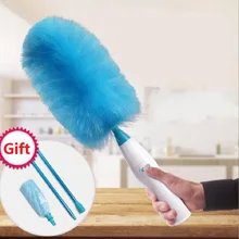 Cheap Electric Feather Dusters Dirt Dust Brush Adjustable Vacuum Cleaner Parts Blinds Furnitures Window Household Cleaning Hand Tools