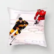 JJBZZZY0174 Fuwatacchi хоккейная наволочка для подушки NHL Спортивная наволочка для домашнего дивана декоративная мягкая квадратная наволочка 45*45 - Цвет: JJBZZZY0174