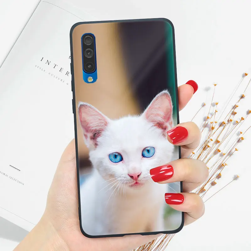 OO11 Чехол для samsung A50 A10 A20 A20e A30 A40 A70 чехол силиконовый мягкий чехол Яркий глянцевый чехол - Цвет: OO11