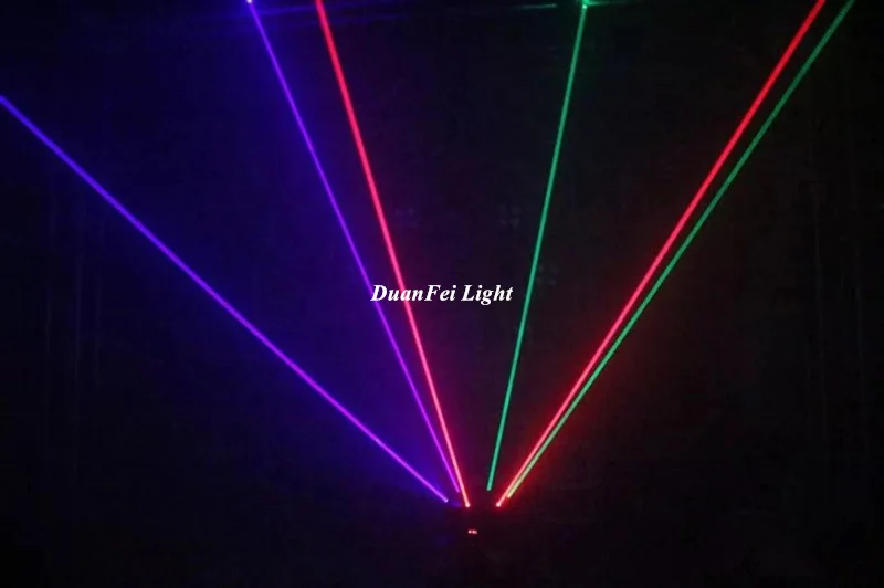 10 шт. dmx512 лазерные движущиеся головки 6 головок диско dj лазерный луч rgb цвет опционально