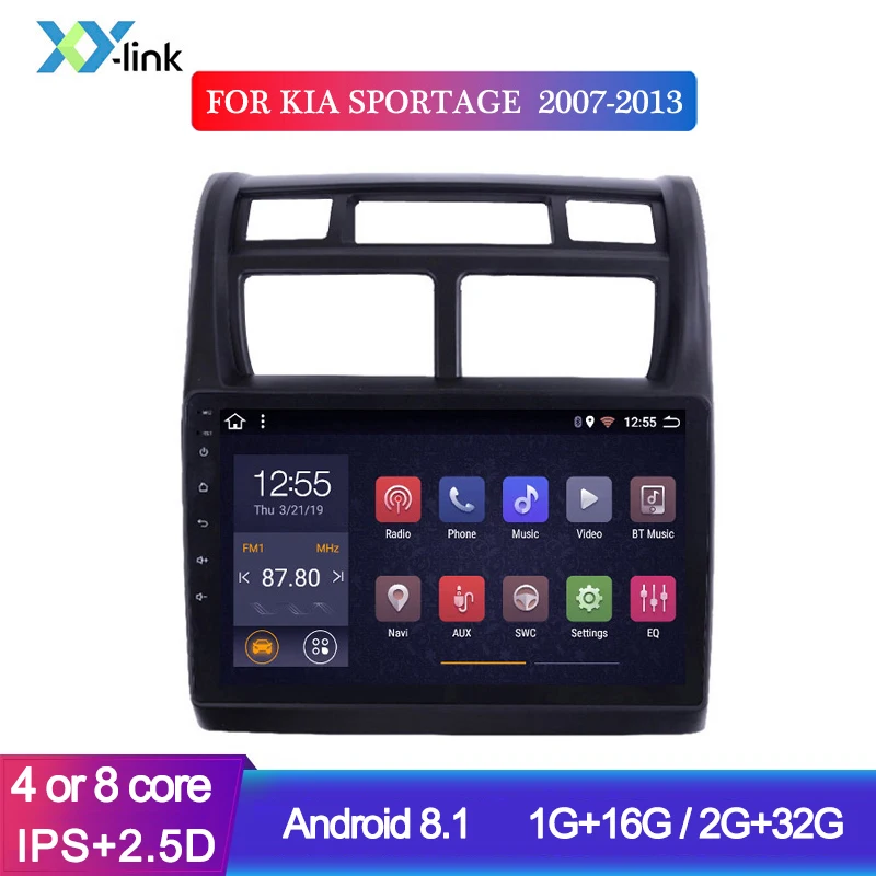 9 дюймов Android автомобильный мультимедийный Dvd плеер для KIA SPORTAGE 2007-2013 радио Mp3 GPS