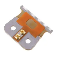 Профессиональный 2-отверстие для стрижки волос лезвие высокая коробка стали клипер аксессуары с 2 винтами для электрического триммера