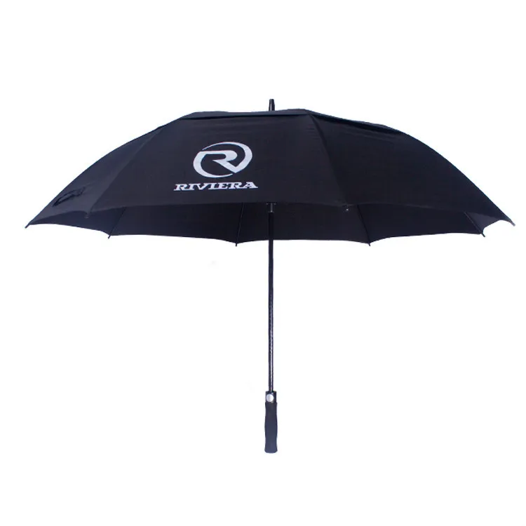 

Manufacturers Direct Selling Advertisement Umbrella Customizable Logo Full Fiber Ultra Large 2-3 People Umbrella Business Gift C