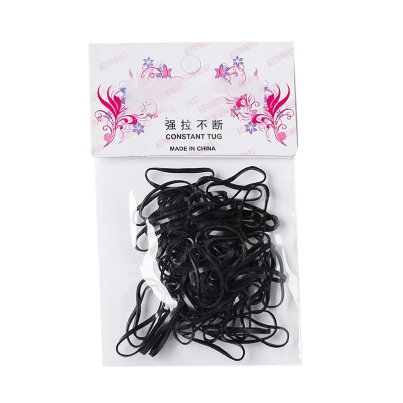 a1 50/Set Cute Girls Candy Color Ring Disposable Elastic Hair Bands NEWST Holder Rubber Band Scrunchies Kids Hair Accessories - Цвет: a1