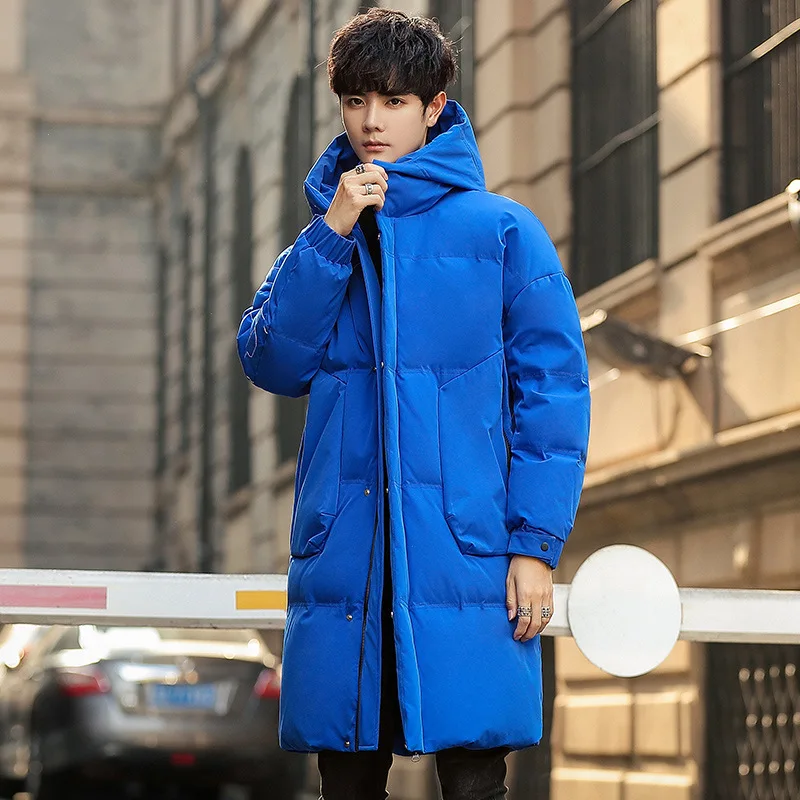 Knee Length Puffer Jackets Fashion 