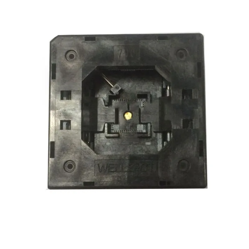 ANDK QFN60 MLF60 IC шаг тестового разъема 0 4 мм размер корпуса ис 7*7 сгорание в розетке