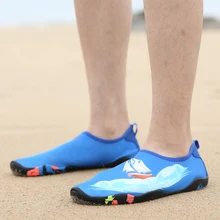 Летняя водонепроницаемая обувь; Мужская обувь для плавания; пляжная обувь; кроссовки большого размера плюс для мужчин; разноцветные кроссовки в полоску; zapatos hombre; Размеры 35-46