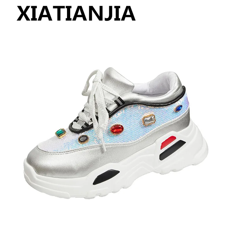 

Shoes Women Old Laces Thick Bottom Fashion Ins Trend Women's Shoes Ultra Light Casual Wild Shoes Woman Sneakers Zapatos Mujer