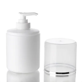 

3pcs Pump Bottles Leakproof Pressing Large Capacity Comestics Plastic Bottles for Shampoo