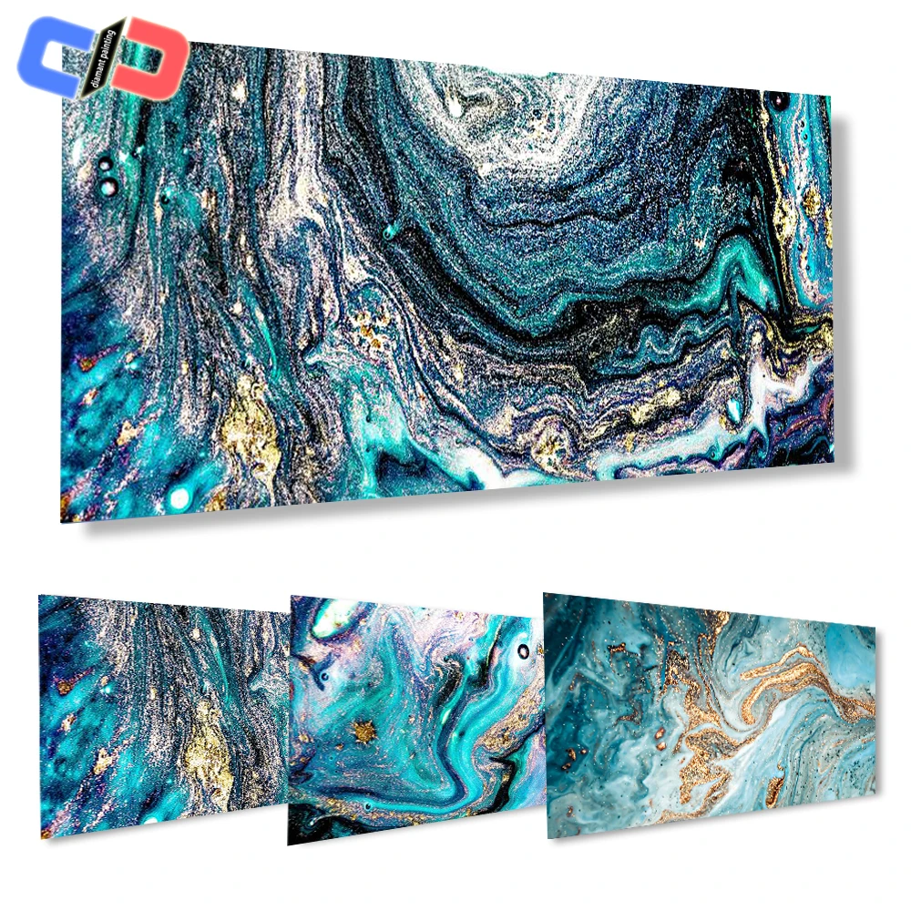 Diamant painting 5d Diy Diamond Painting Abstract Watercolor Landscape Full Mosaic Square / Round embroidery needlework Art Gift diamond painting diamond painting accessories