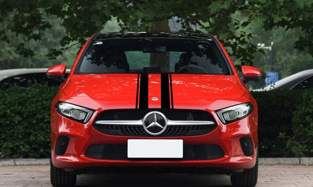 Auto Motorhaube Abdeckung Aufkleber für Mercedes Benz a gla glc cla 45 amg w176  c117 w204 w205 c63 Autozubehör Vinyl folie Wrap Aufkleber - AliExpress