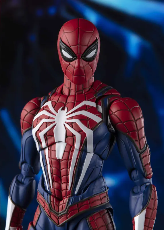 Японское аниме оригинальные духи BANDAI Tamashii нация S.H. Figuarts/SHF фигурка-Человек-паук Advance Suit