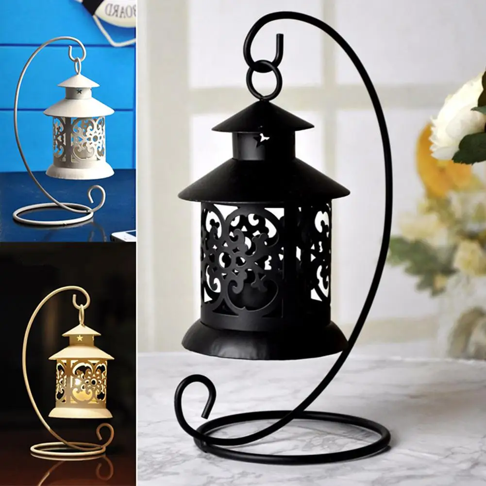 

HOT SALES!!! New Arrival Hanging Hollow Candle Holder Stand Antique Moroccan Lantern Wedding Decor Gift Wholesale dropshipping