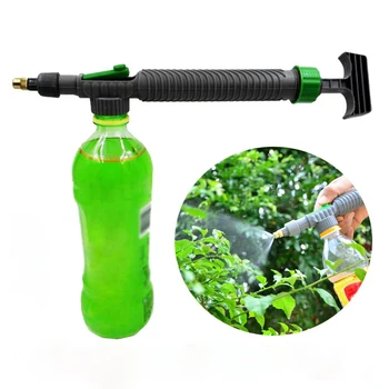 

Gardening Flower Water Bottle Sprayer Adjustable Nozzle Drink Bottles Sprayer Manual Pump Nozzle Gardening Watering Tool