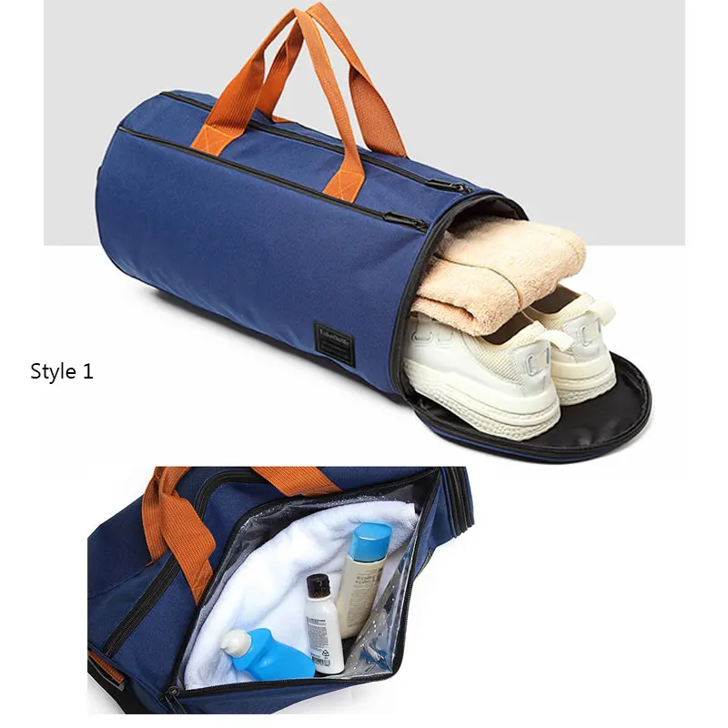 Сухая влажная спортивная сумка для хранения вещей, сумки для фитнеса, сумка для путешествий, обувь для багажа, сумка для путешествий, Спортивная уличная сумка для женщин и мужчин XA91A