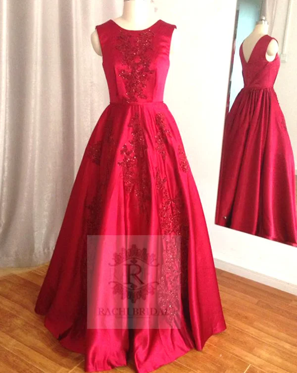 Vestido de festa сексуальные аппликации красный Длинные Формальные вечерние, вечернее, элегантное, женское платье платья для матери невесты