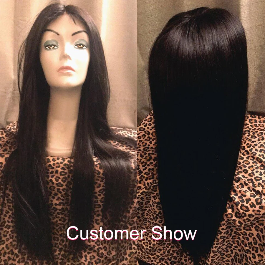 13x4 Lace Front Wig Straight Human Hair Wigs Pre Plucked 360 Frontal With Baby Oxeye girl Remy Hair|wigs for women|wig with baby hairwig withe |