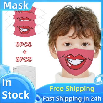 

Skin Care Mask Mondkapjes Cubrebocas Children Summer Fashion Thin Protection Anti-fog And Printed Washable Mask Mascarilla