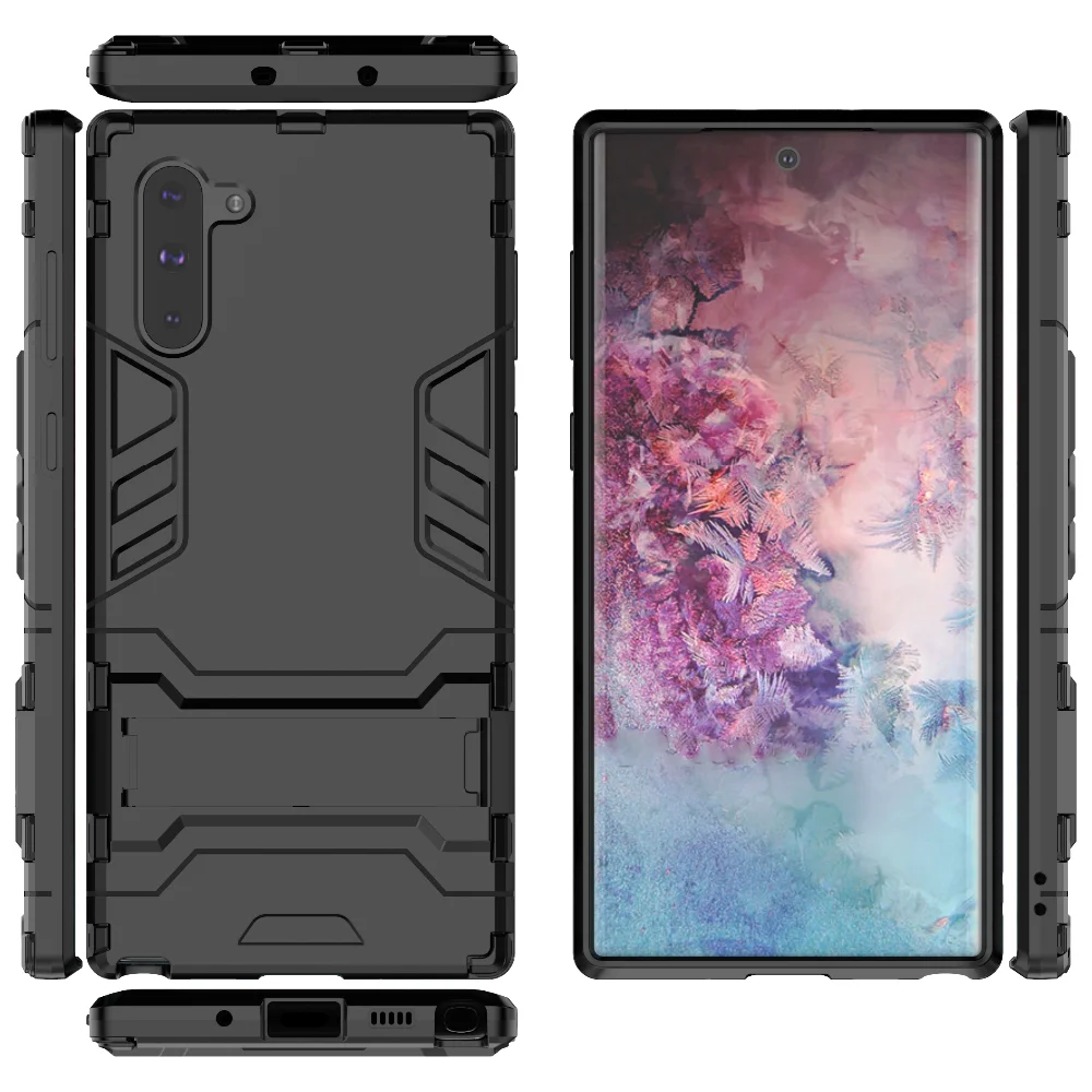 OUDINI Back Cover Stand Armor Shockproof Case For Samsung Galaxy note10 note10plus Case For Samsung note10 case