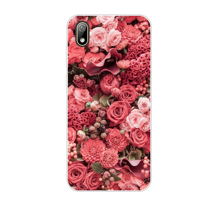 CAMEL Для huawei y5 чехол силиконовый мягкий ТПУ задняя крышка для huawei Y5 защитный ковер бампер 5,71 дюймов живопись - Цвет: CAMEL