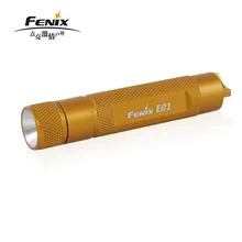 FENIX Phoenix E01 очень маленький светодиодный мини водонепроницаемый фонарик для дома портативное микрокарманное освещение