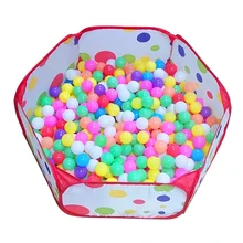 Piscine sèche pour enfants, fosse à balles ronde et pliable, jouet pour bébés, clôture lavable et pliable, décor de chambre